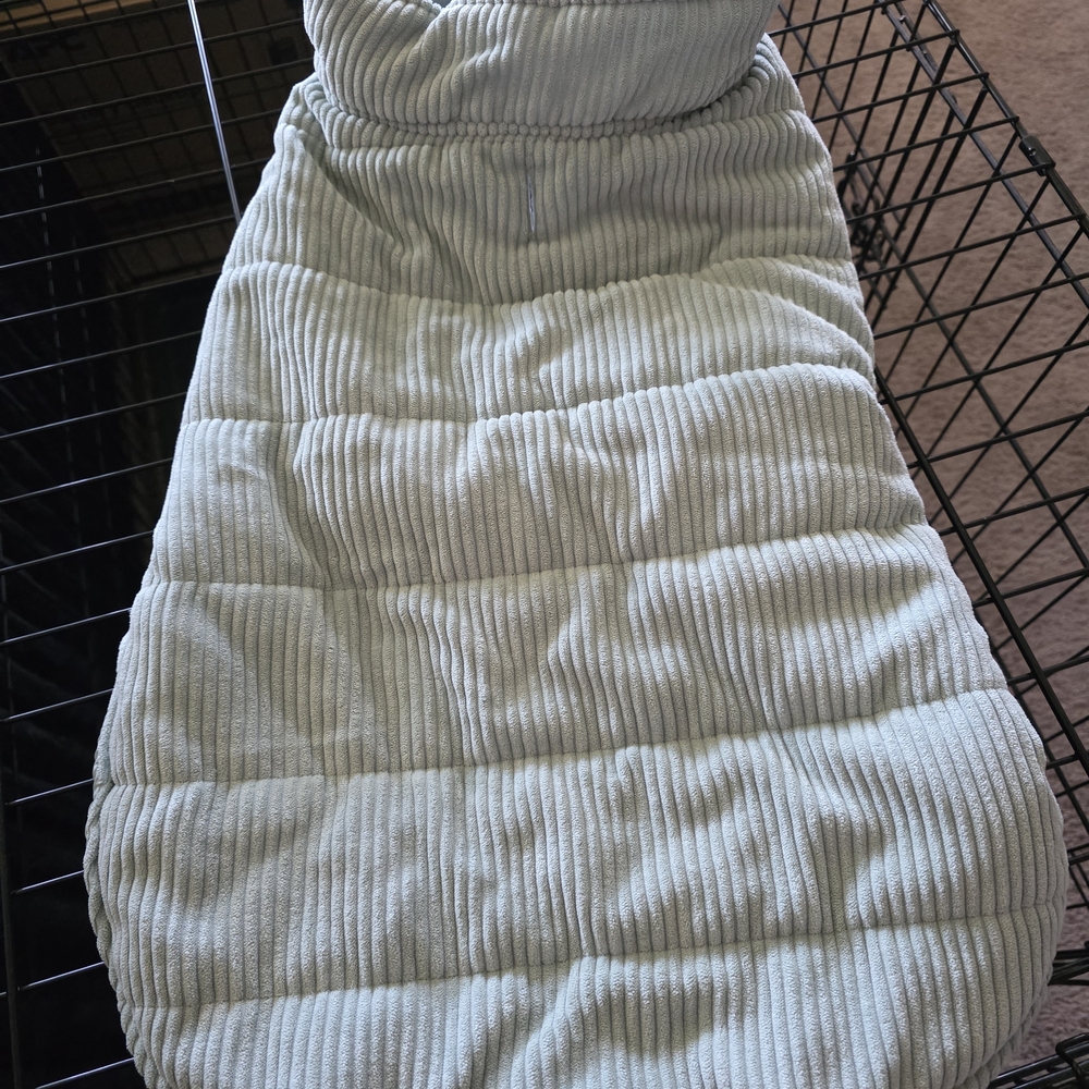 Berkshire Mint Green Quilted Dog Coat